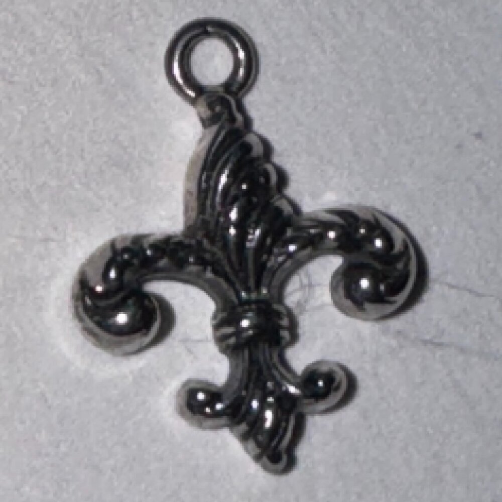 Fleur de Lis Sterling Silver Pendant